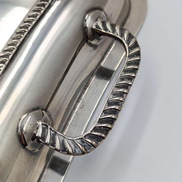 Vintage silverplated serving dish