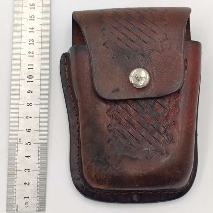 Vintage Leather pouch for handcuffs