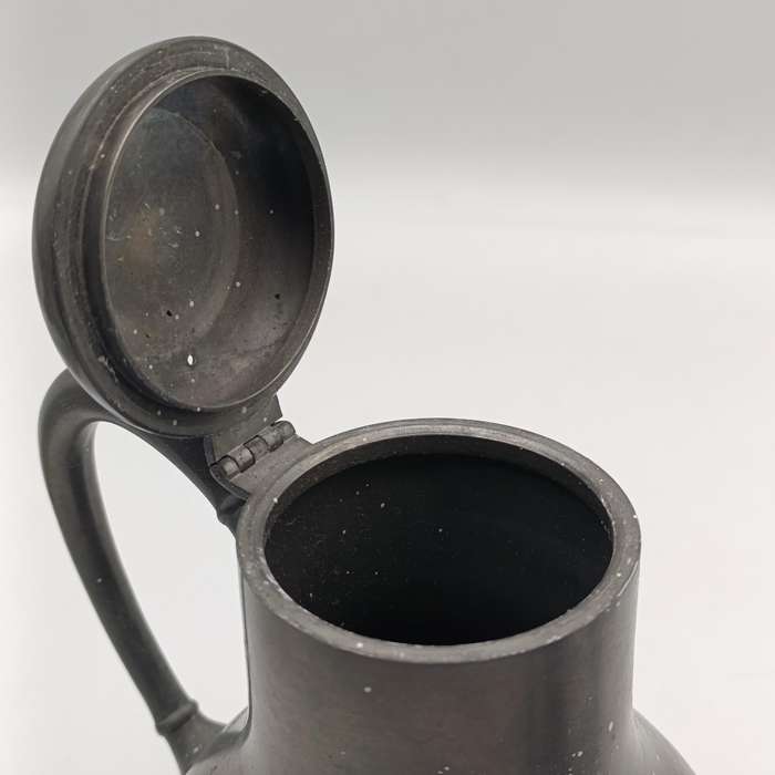 Vintage Metawa Holland Dutch pewter coffee set - Coffee pot, milk jug and sugar bowl