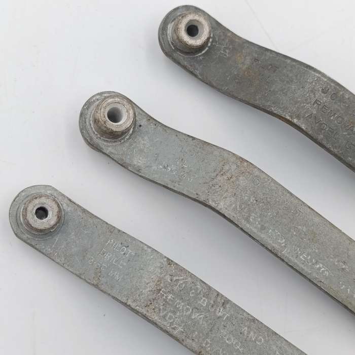 Set of 6 Bolt removal tools for drill