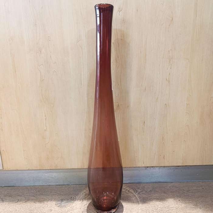 Vintage Large Murano glass flower vase - Height 72,5cm
