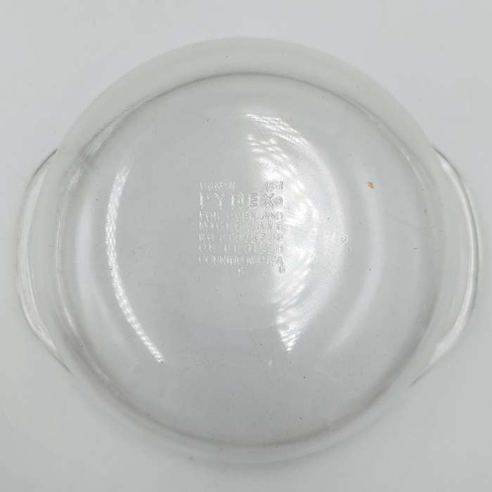 Vintage silverplated serving bowl with Pyrex glass inner and lid