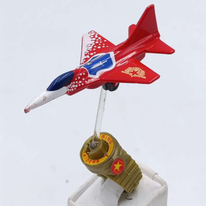 Set of 3 Vintage Matchbox Ring raiders jet planes