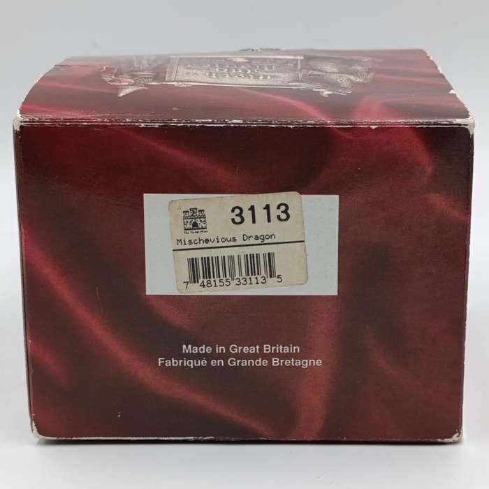 The Tudor Mint meth and Magic #3113 Mischevious Aragon figurine in box