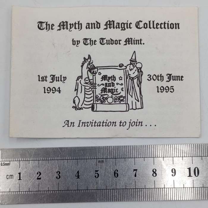 The Tudor Mint meth and Magic #3113 Mischevious Aragon figurine in box