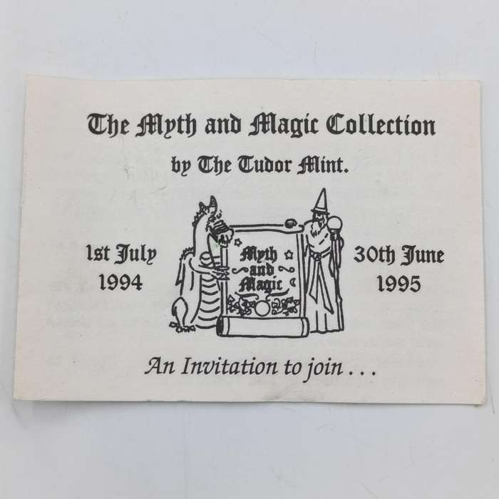 The Tudor Mint meth and Magic #3113 Mischevious Aragon figurine in box