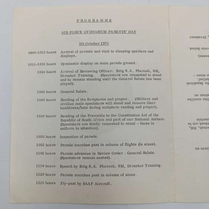SADF Pro Patria medal #50356 with certificate issued to 71274732 BT Cpl Bryan Garth Pristman