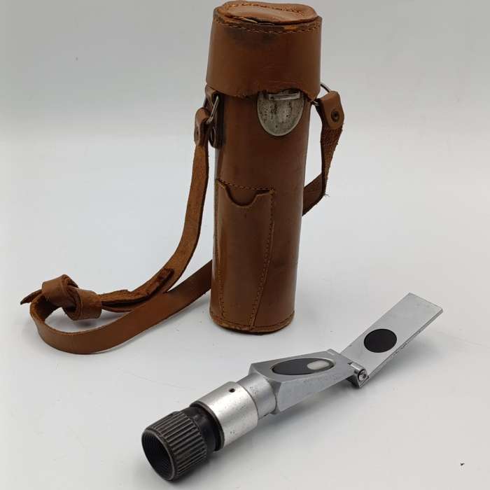 Vintage Atago 45-82% refractometer in pouch