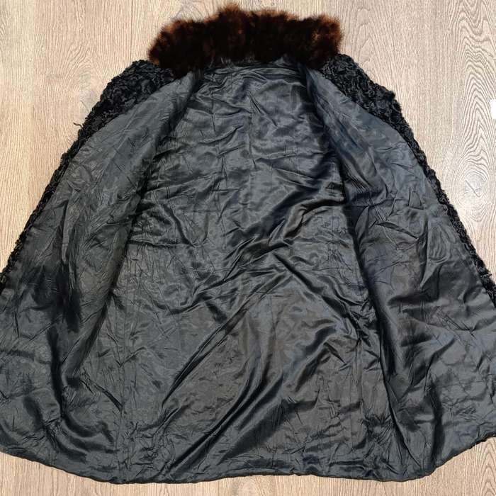 Vintage Karakul fur coat