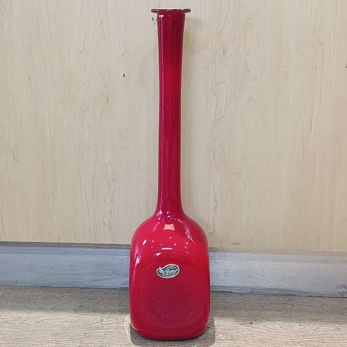 Vintage Italian Como Original murano glass flower vase