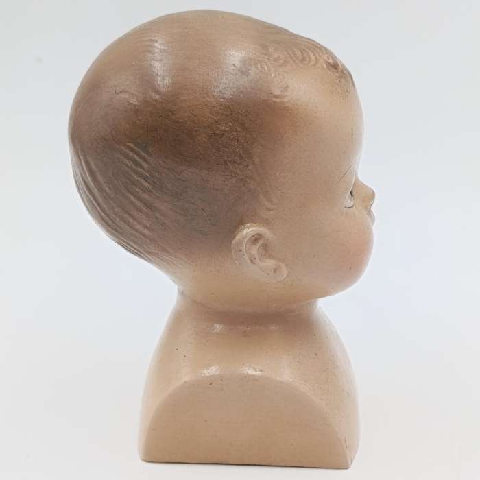 Antique Composition doll head - made in USA