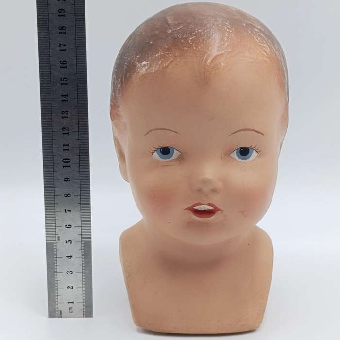 Antique Composition doll head