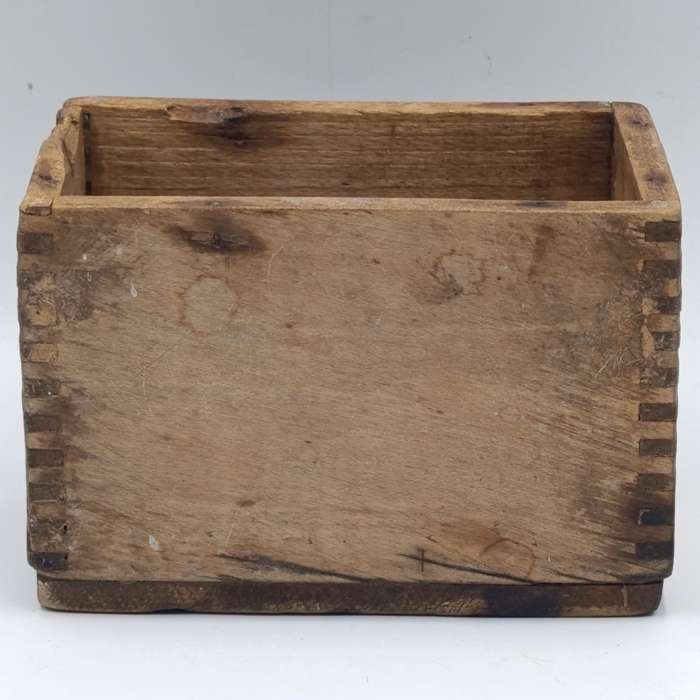 Antique wooden butter mould with press