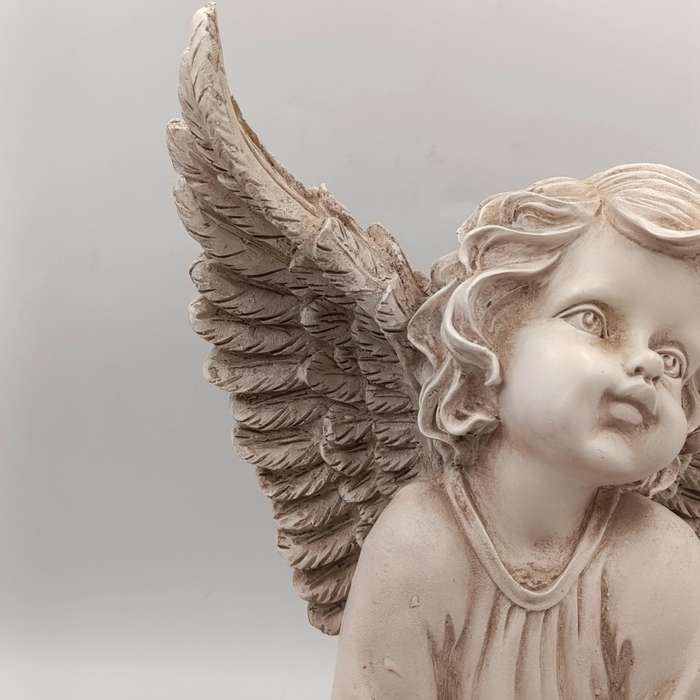 Beautiful Angel boy resin Statue - height 35cm