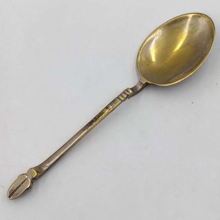 Set of 6 vintage silverplated coffee spoons
