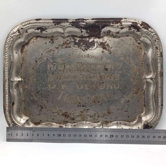 Antique Bloom and Nochimowitz general dealer Transvaal advertising tray