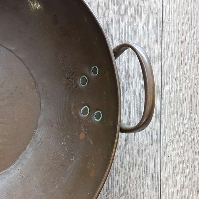 Antique Copper two handle pan