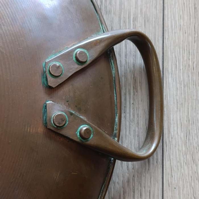 Antique Copper two handle pan