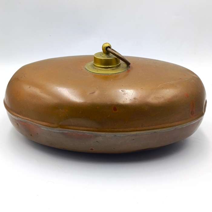 Antique Copper bed warmer bottle