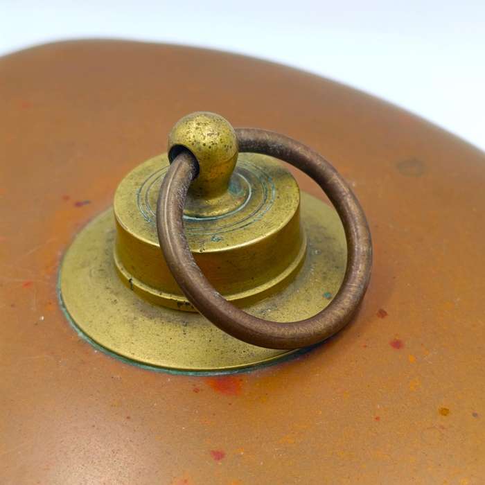 Antique Copper bed warmer bottle