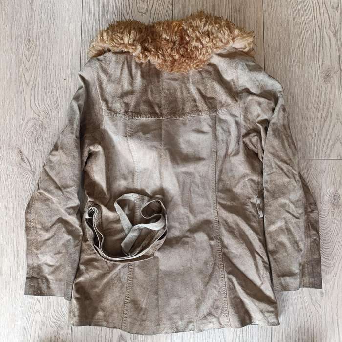 Vintage genuine sheepskin and wool Miura jacket