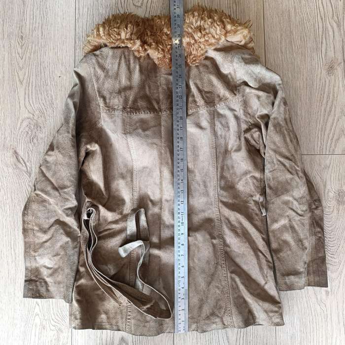 Vintage genuine sheepskin and wool Miura jacket