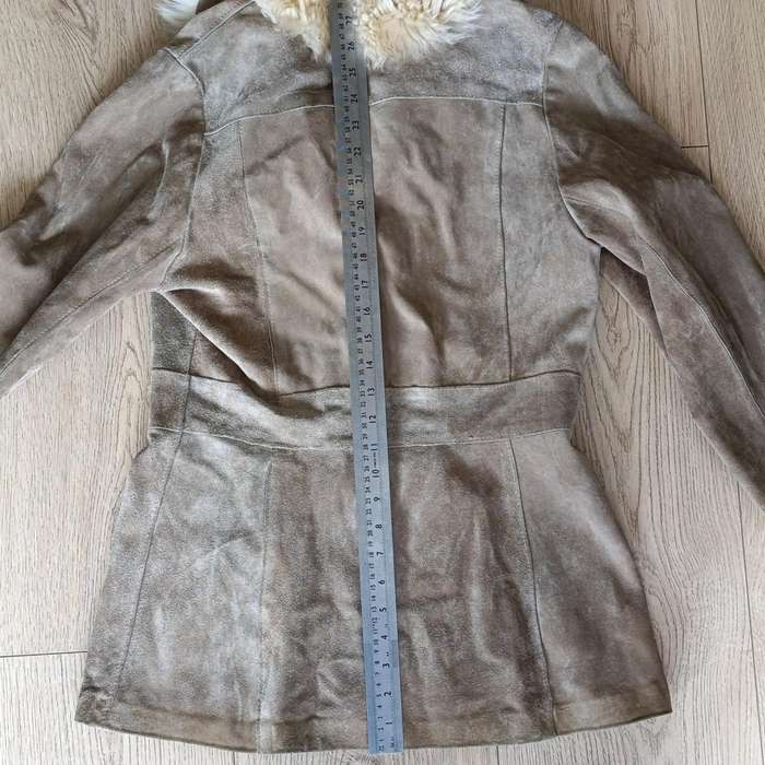 Vintage genuine sheepskin and wool jacket