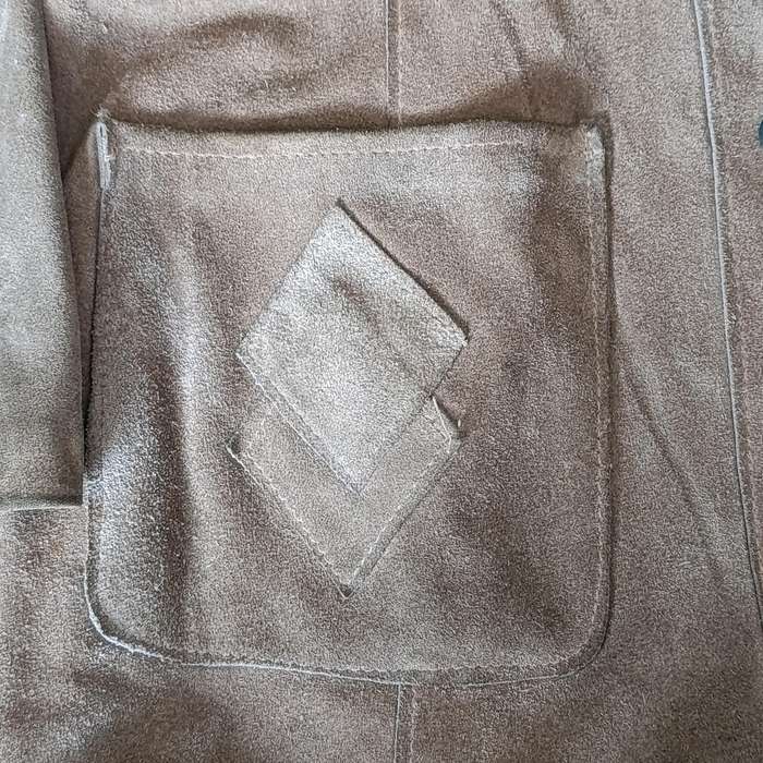 Vintage genuine sheepskin and wool jacket