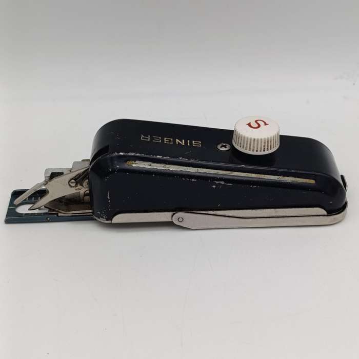 Vintage Singer button hole stitcher attachment