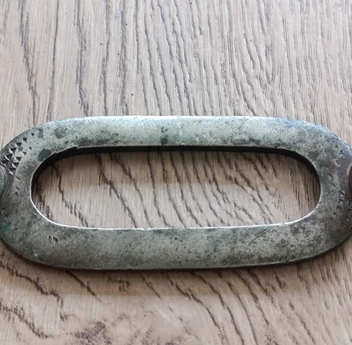 Vintage Horse bridle with bit and one stirrup - leather strap broken