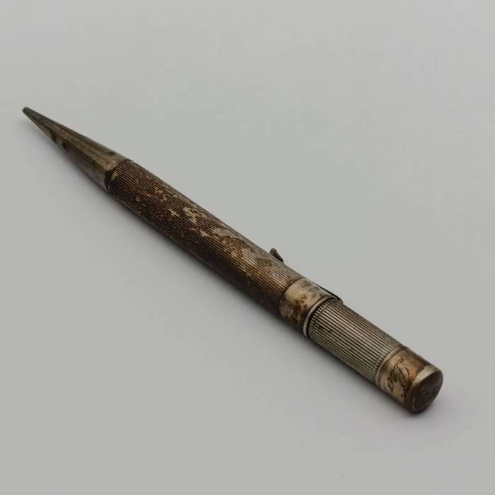 Vintage centennial mechanical pencil - silverplate