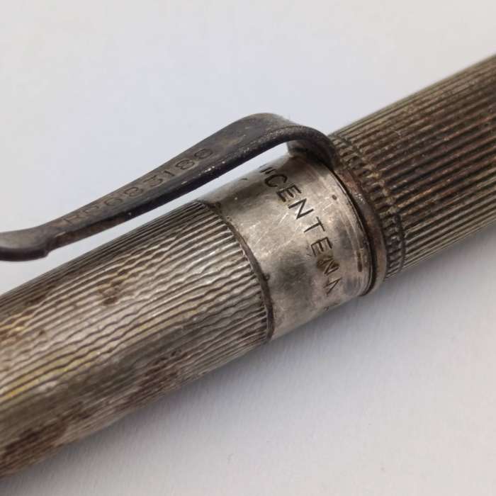 Vintage centennial mechanical pencil - silverplate