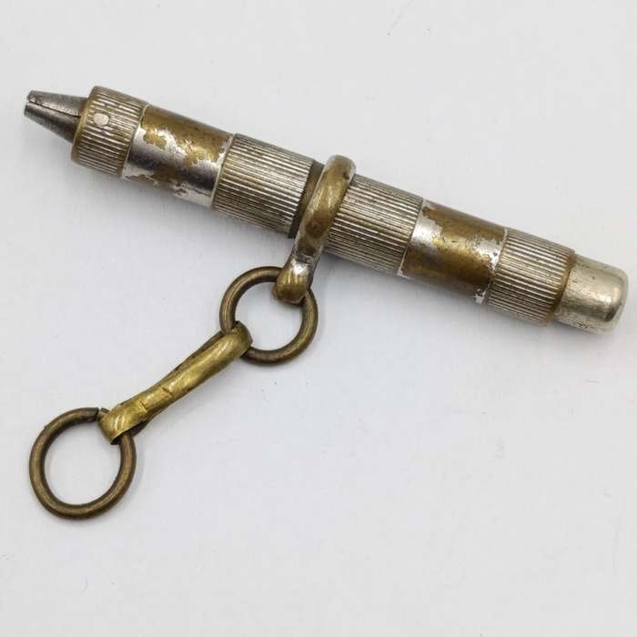Antique pocket watch winding key