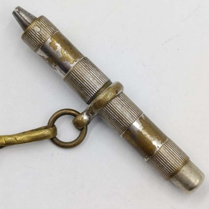 Antique pocket watch winding key
