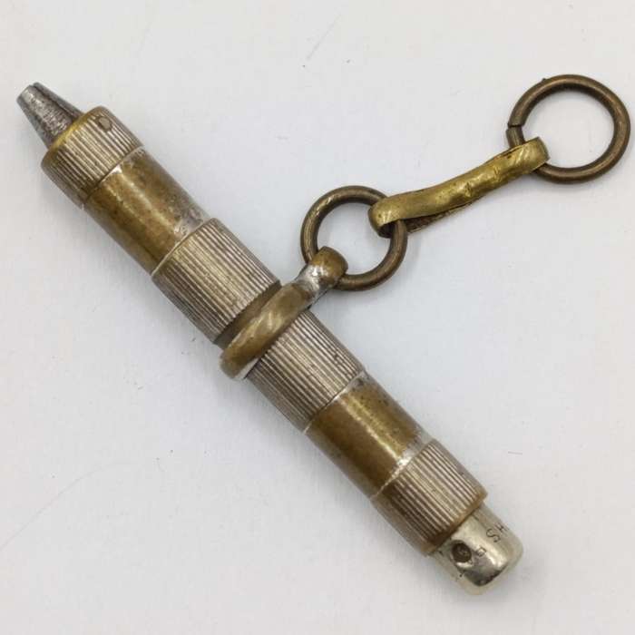 Antique pocket watch winding key