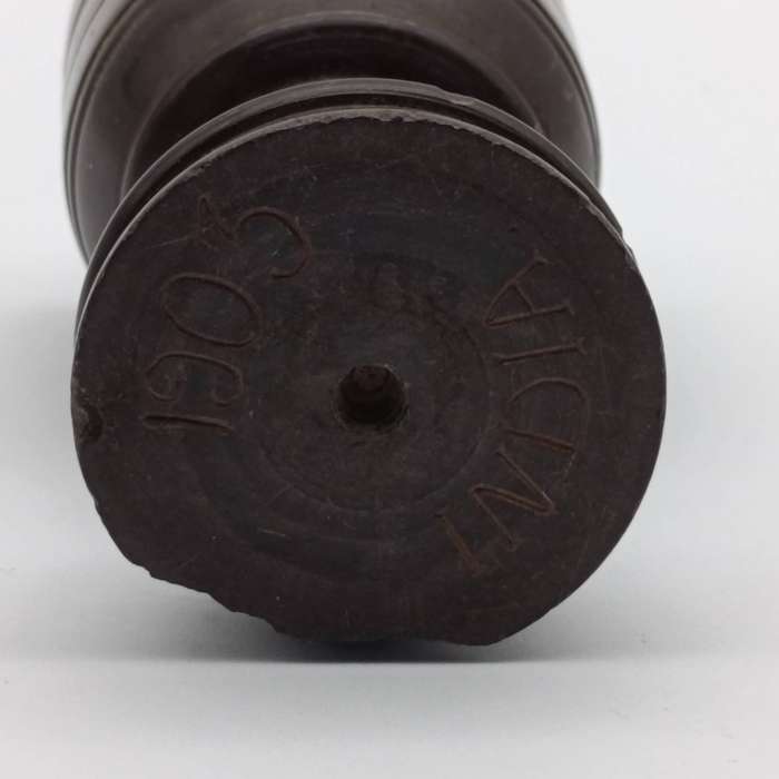 Boer War POW trench art stone cup marked India 1903 - made by the Bittereinders