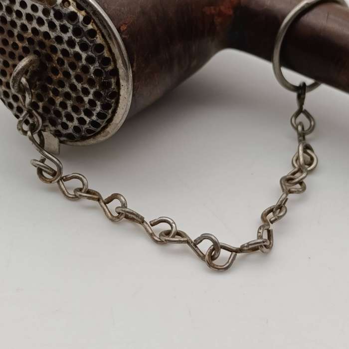 Vintage Doc Frazer smoking pipe with cap