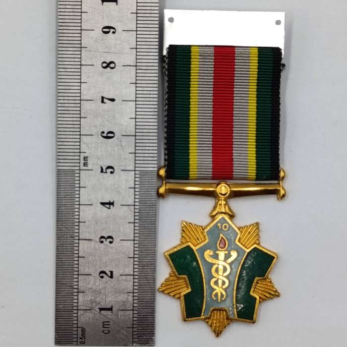 South African First Aid League 10 years medal