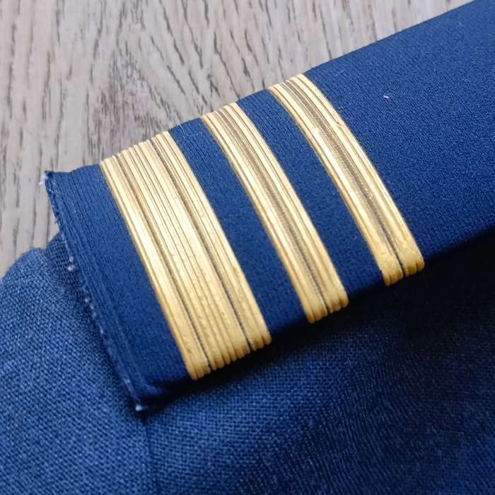 SA Air Force Lieutenant - Colonel tunic and trousers with rank epaulettes