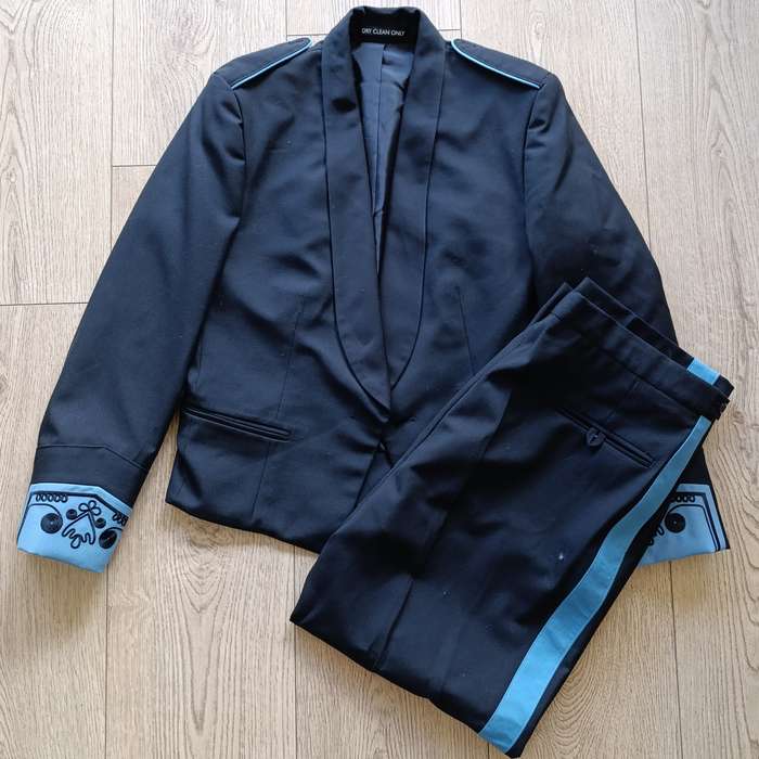 SA Air Force mess dress tunic and trousers