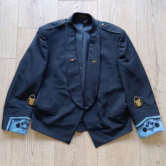 SA Air Force Warrant Officer mess dress uniform - tunic, trousers and waistcoat