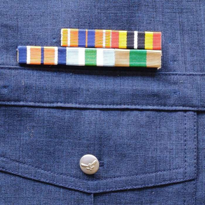 SA Air Force Lieutenant - Colonel uniform with Command and Control badge - Shirt and trousers
