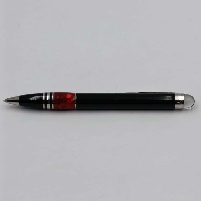Mont Blanc Starwalker Red Marble ballpoint pen in box - Serial NDL33964L