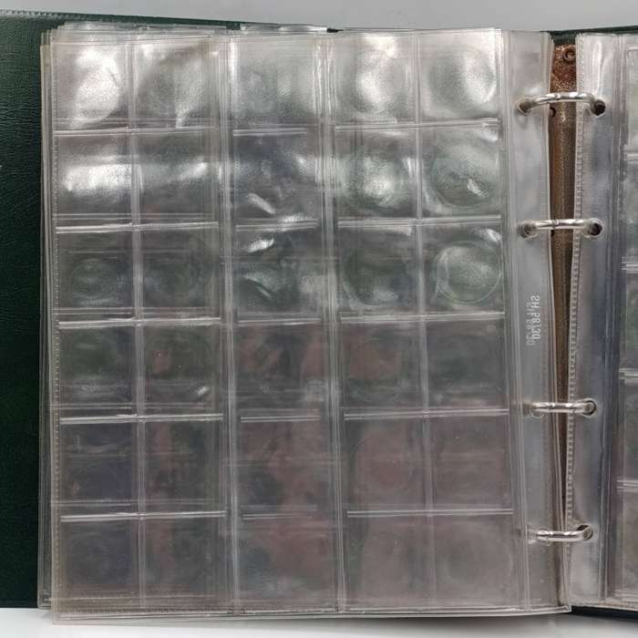 Coin Album with 18 pages for coins - 2nd hand