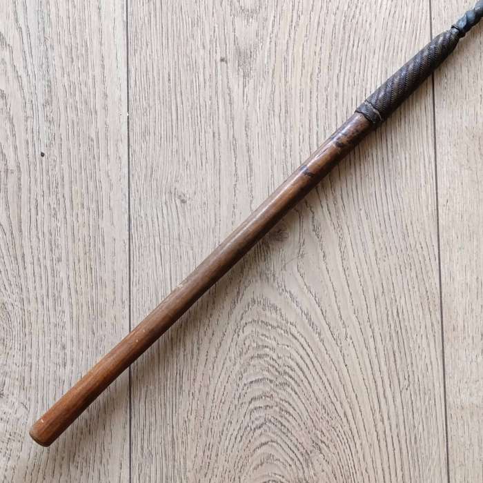 Vintage West African Spear with shortened shaft