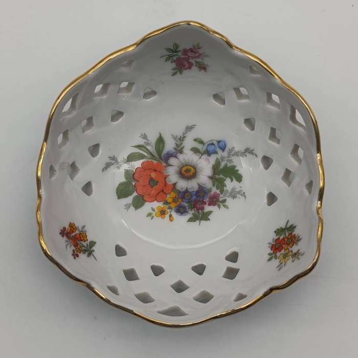 Vintage Dresden Sweets dish