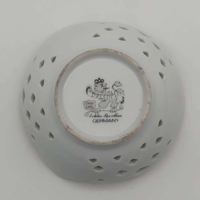 Vintage Dresden Sweets dish