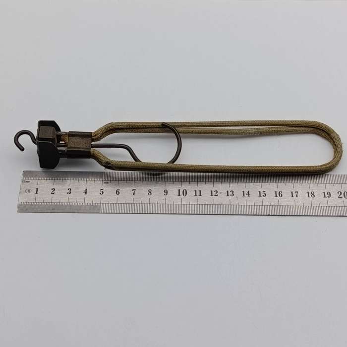 Lot of 3 vintage foldable clothing hangers in pouch
