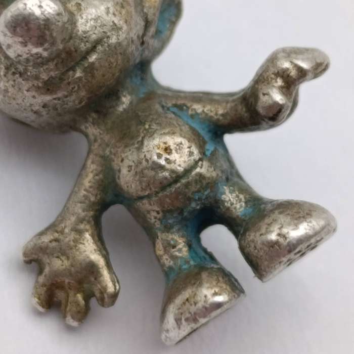 Sterling silver smurfie charm - weighs 2.5g