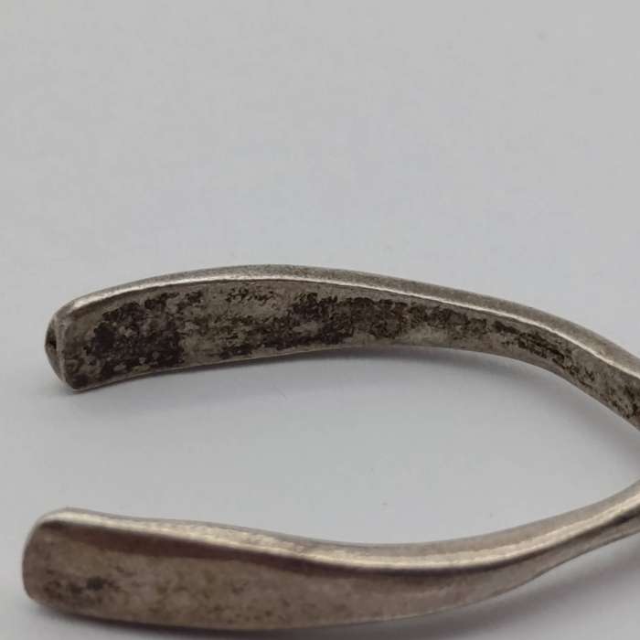 Sterling silver wishbone charm - weighs 2.5g